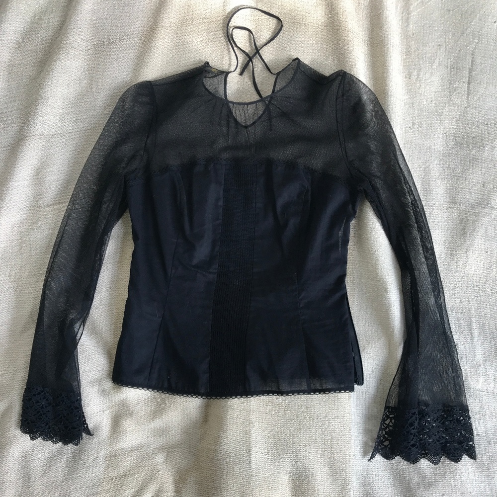 Ikram Boutique Lace Designer Blouse